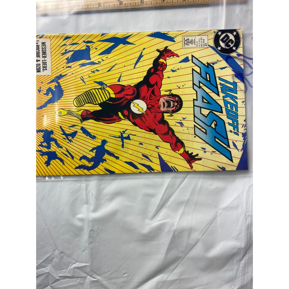 DC Comics‎ The Flash Takeoff Comic Book Issue 24 Messner Loebs Rocque Dzon